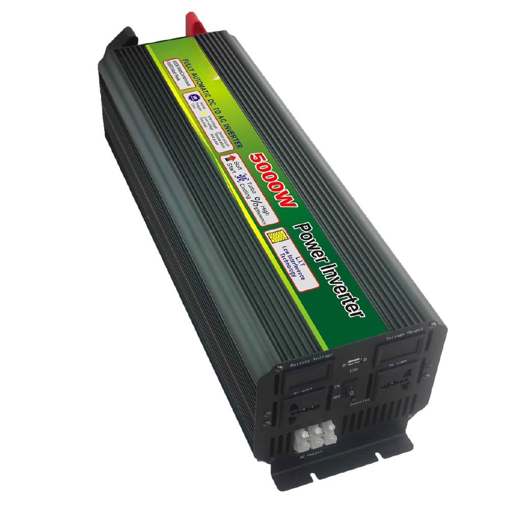Convertor 5000W 12V/24V la 220V Invertor de Putere Afișaj LCD 10000W