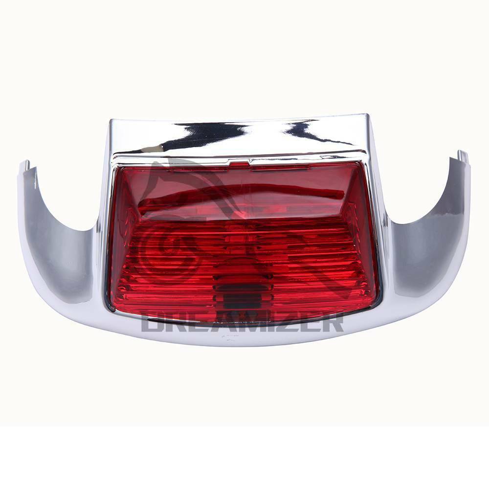 Car Front Rear LED Fender Tip Light for Harley Electra Glide Heritage Softail 1986-2009 Rear Tailing Edge Driving Brake