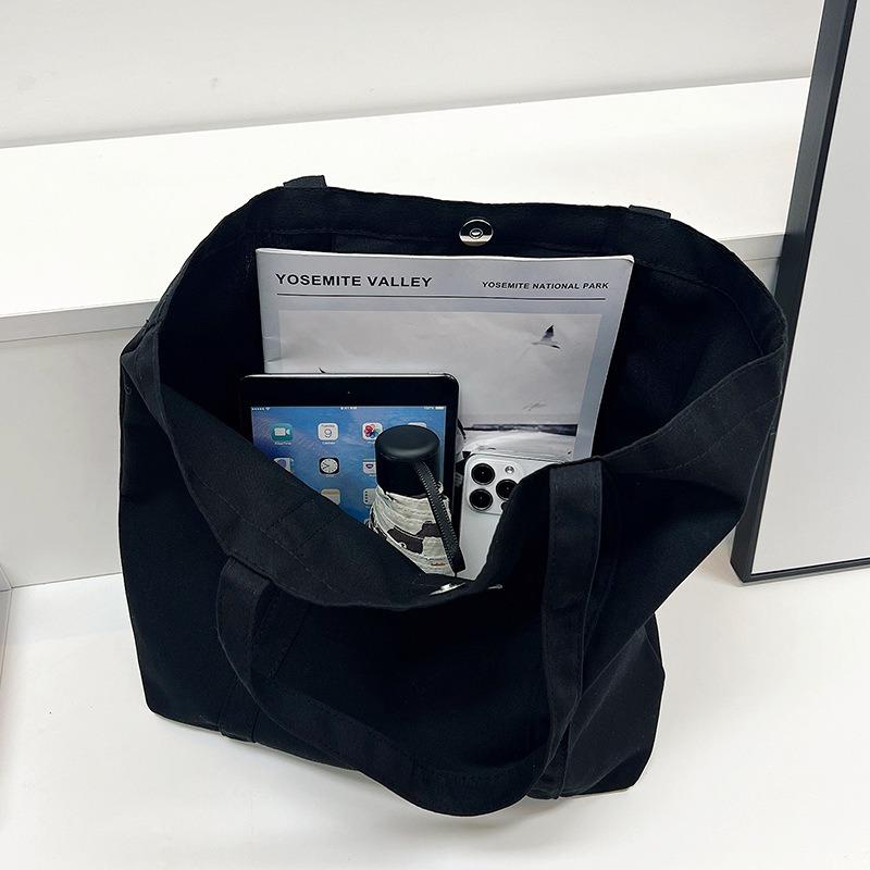 Tote bag, file bag, storage bag, large capacity, new shoulder bag, urban simple bag.