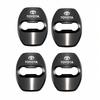 4Pcs Stainless Steel Car Door Lock Cover Case Sticker Accessories For Toyota Corolla Yaris Aygo Prius RAV4 Crown CHR Camry Auris  AA9