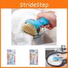 Pot Handle Abs Scrubber With Nylon Bristles For Easy Dishwashing Cleaning And