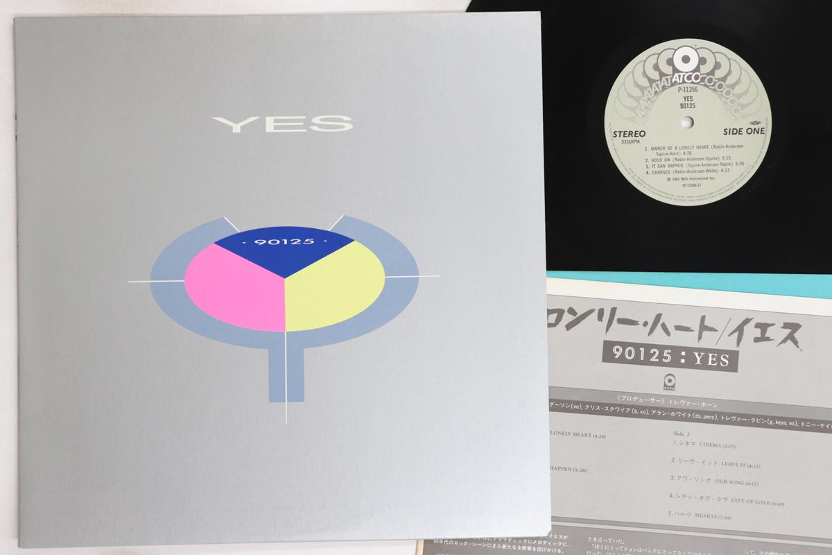 

LP Record YES - 90125 P11356 ATCO 1983 Japan Rock Used