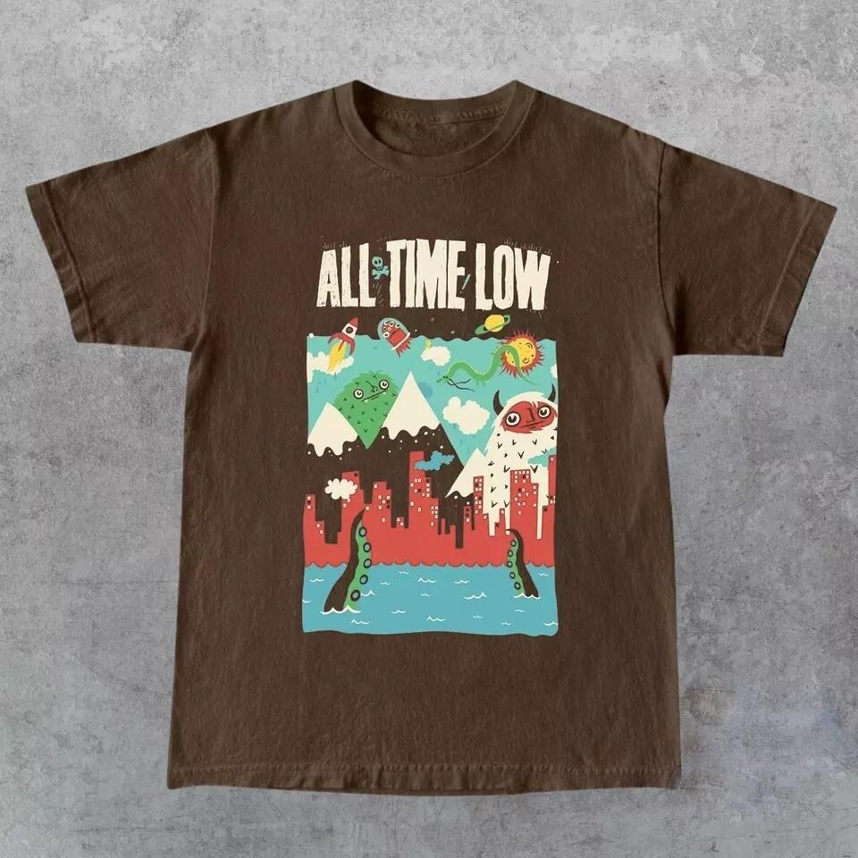 Trend All Time Low Band Art Unisex Tour T Shirt Full Size S-4XL BL1292