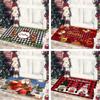 Christmas Floor Mat Entrance Doormat Bedroom Bath Toilet Anti Slip Carpet 2025 Merry Christmas Decoration for Home New Year Gift