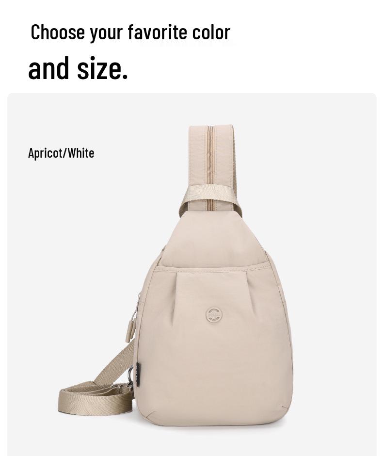 FAEA Stilvoller Leichter Crossbody-Rucksack: Modische, strukturierte, vielseitige Ein-Schulter-Tasche für Reisen.