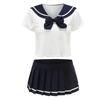 Sex Lingerie Cute Sexy Student Dress Pleated Skirt Small Chest Miniskirt Cosplay Passion Uniform Suit