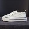 Loafers Women's Little White Shoes 2025 New Autumn Lazy Shoes Low-top Platform Casual Sports Board Shoes Fashion Single Shoes