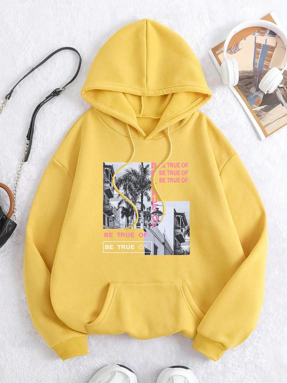 

Будьте верны черным белым фото пейзаж толстовки унисекс унисекс хип-хоп повседневный свитер карман свитер уличная флисовая толстовка для пары 4XL