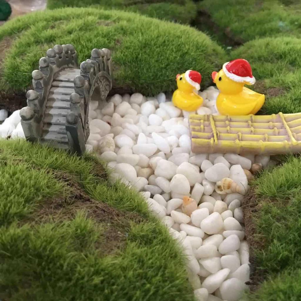 Two-Color Arch Bridge Miniature Succulent Landscape Ornaments