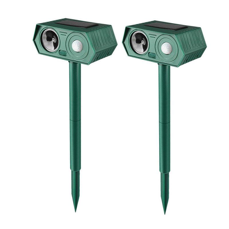 

Ультразвуковой отпугиватель вредителей и птиц высокой мощности для использования на открытом воздухе Solar Repellent