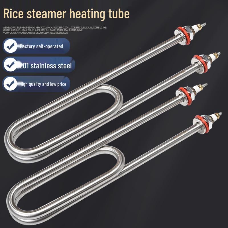 Nerezová elektrická napařovací trubice na rýži, 220V/380V, 3kW/4kW