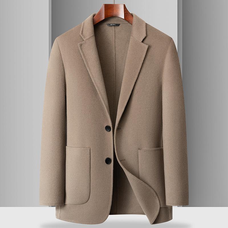 Autumn and Winter New Thickened Down Take-off Liner Woolen Suit Woolen Jacket