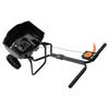 Push Lawn Spreader, 3m Spreading Width, Broadcast Spreader with 59kg Load Capacity & 10 In All-Terrain Tires, Walk-Behind Garden & Lawn Broadcast
