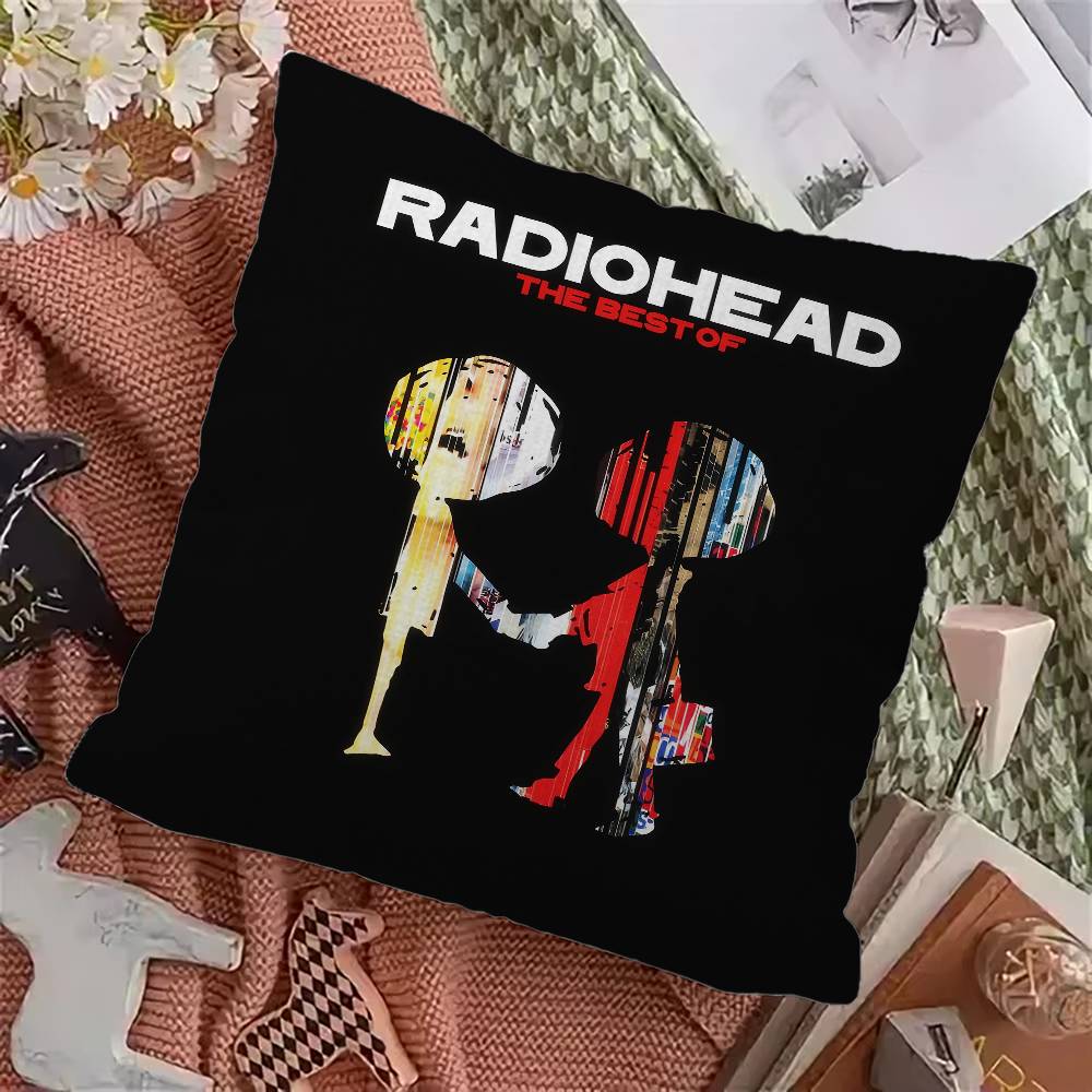 Band R-radioheadS Pillow Gift Home Office Decoration Bedroom Sofa Car Cushion Cover Case 45x45