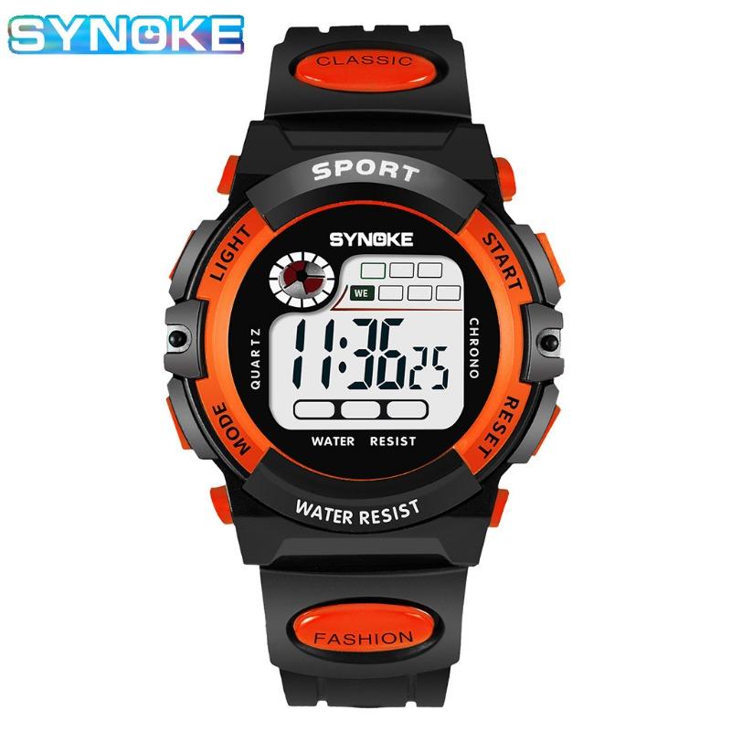 Top Brand New Electronic Watch Sports Waterproof Men's and Women's Students Explosive Watch