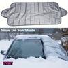 Universal Car Windshield Snow Cover - Frost Ice Rain Sun Protector for Most Cars SUVs 1PC Auto Windscreen ShieldWindshield Sunshades 1