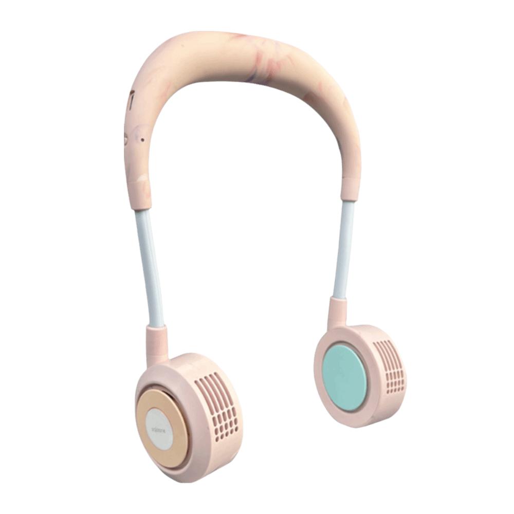 Foldable Design Portable Neck Fan Low Noise Operation USB Rechargeable Fan  Travel Use Style F