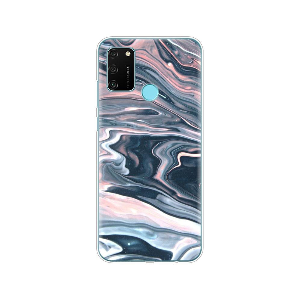 Hülle für HONOR 9A Hülle 6,3 Zoll; Weiche TPU-Silikon-Handyhülle für Huawei Honor 9A 9 A MOA-LX9N Rückseitenschutz Coque Funda Hülle