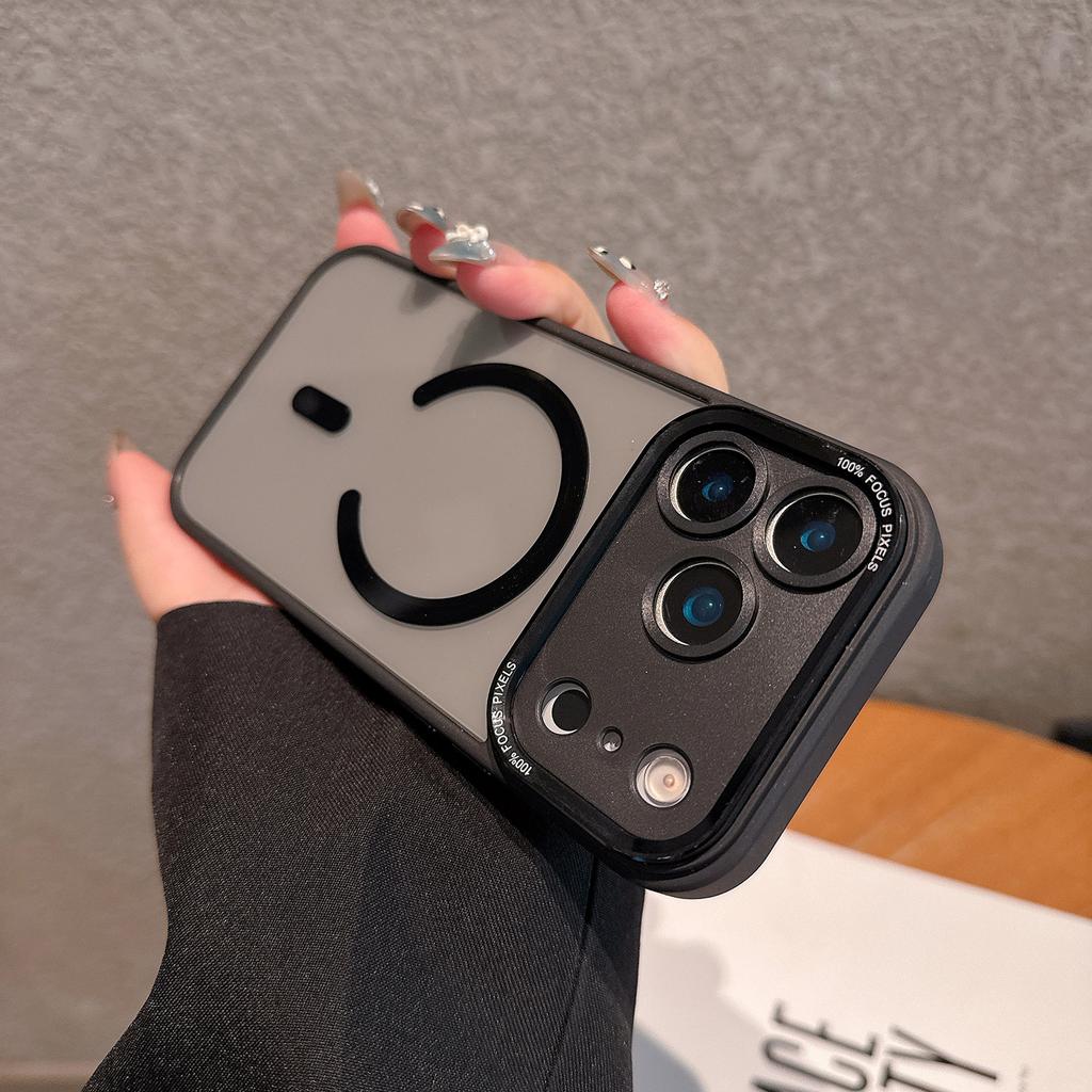 IPhone17PROMAX Fortschrittliche magnetische Snap-Hülle Anwendbar auf Apple 16 Transparent Hawk Objektivschutz 15