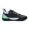 Li-Ning Cloud Anti-Slip Wear-Resistant Lightweight Rebound Low-Top Basketball Shoes Kids Sneakers Black Green YKBT022-7