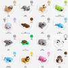 Colorful 3D Printed Small Animal Toys - Simulation Animal Models for Micro-Landscape Decoration