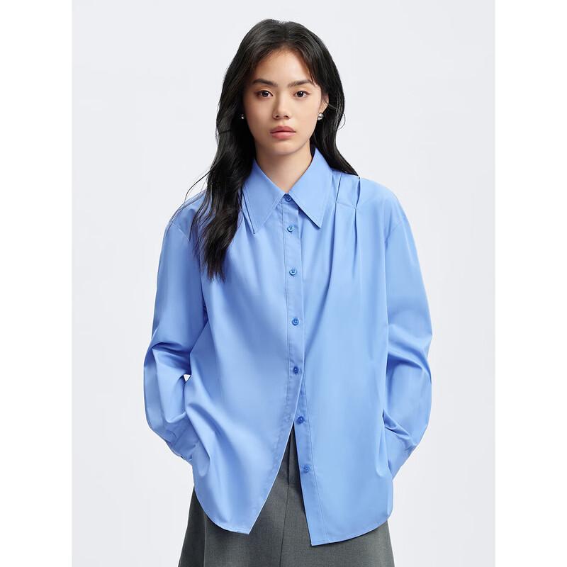 PEACEBIRD Damen Tencel Langarmshirt