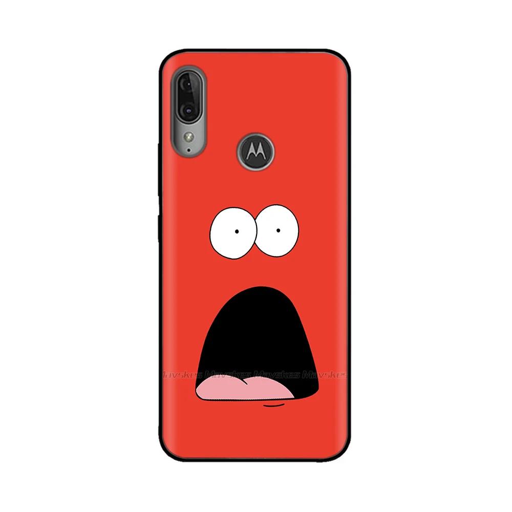 For Moto E6 Plus Case Soft Black Silicone Phone Back Cover For Motorola Moto E6 Play E6s 2020 MotoE6 Plus Case Cover Coque Funda