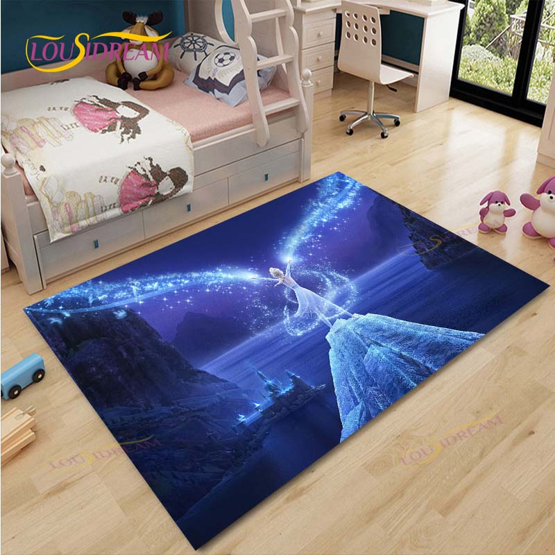 Anime Frozen Carpet Kids Carpets Living Room Tea Table Mats Bedroom Rug Washable Floor Mats Household Area Mat Dinosaur Rug