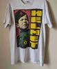 Retro 80s HELMET BAND Meantime Shirt White Unisex All Size
