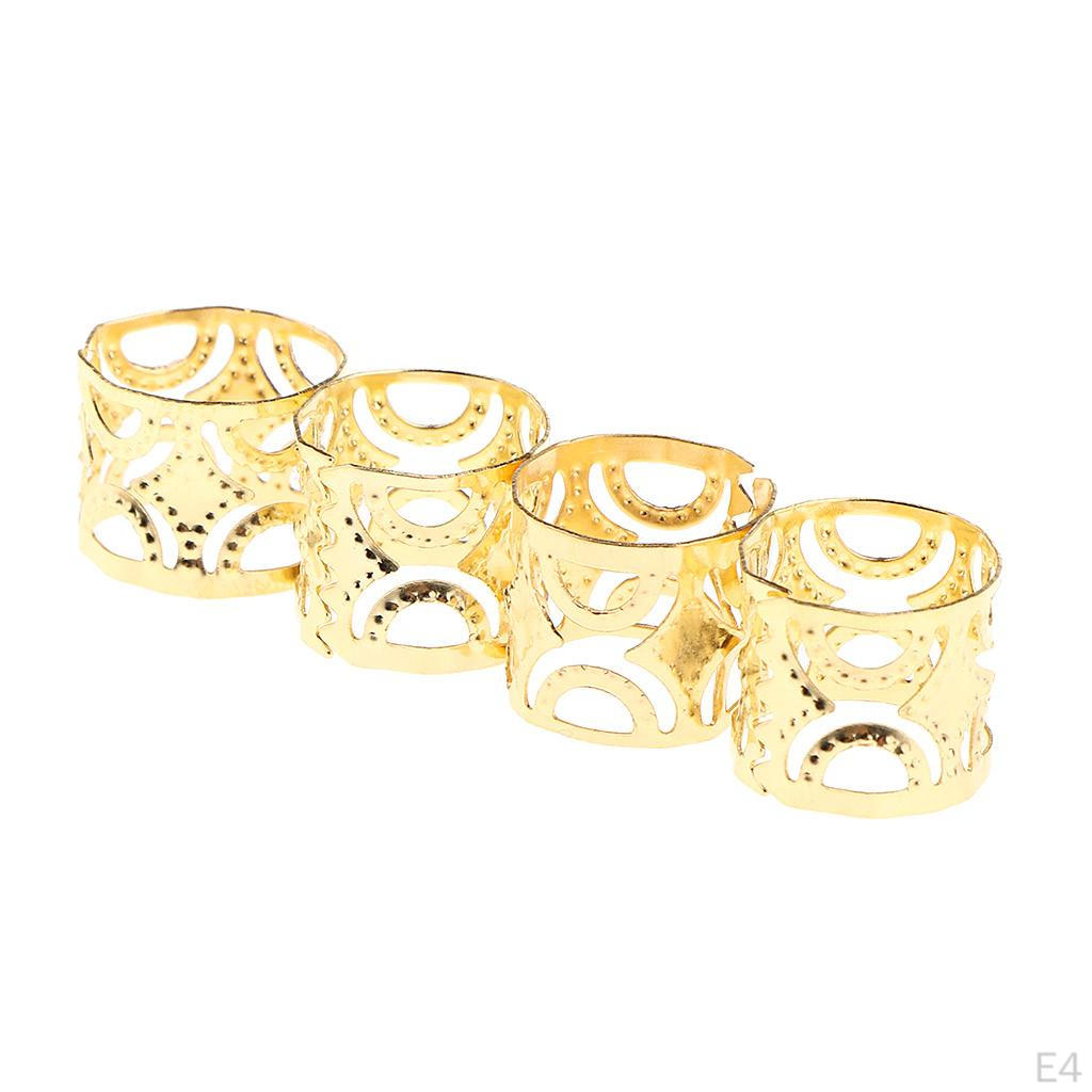 100 Pcs Dreadlocks Beads Hair Accessories Braid Hoop Decoration