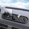 Rotatable Car Dashboard Phone Holder Anti Slip Anti slip Phone Pad Parking Number Plate  Keys