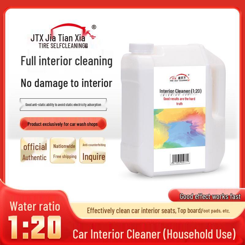 Concentrated Car Interior Cleaner - Strong Stain Remover for Car Wash