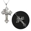 Pendant Necklaces Vintage Cross Pendant Chokers Party Jewelry for Man Women Girl