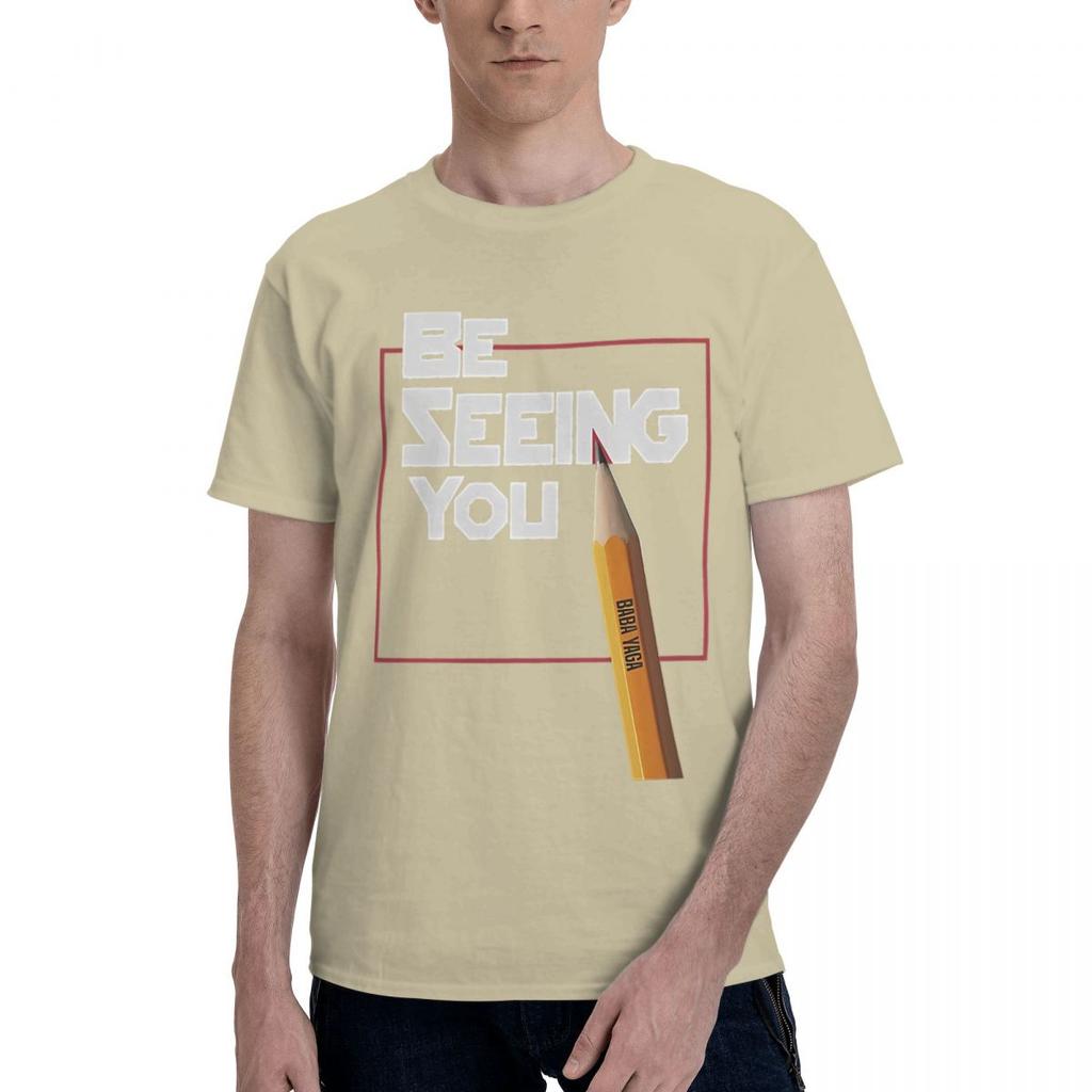 Be Seeing You John Wick Inspired 100 Cotton Casual Breathable Confortable T Shirt Designer Clothes Men Men TShirt