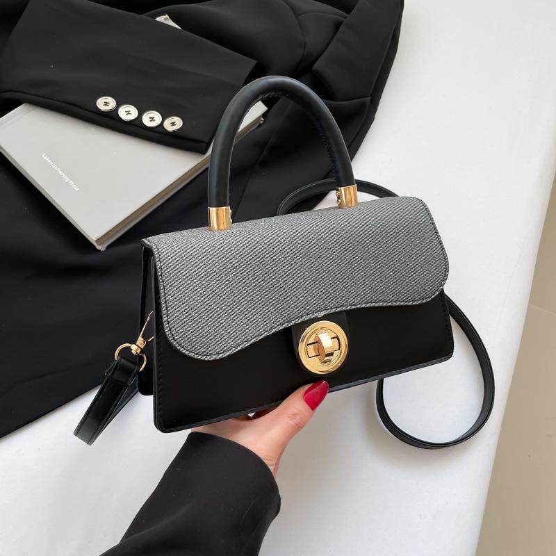 New fashion light luxury women's handbag small square bag high temperament versatile single shoulder messenger bag women