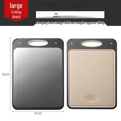 ZISIZ Wheat Straw Double-Sided Cutting Board