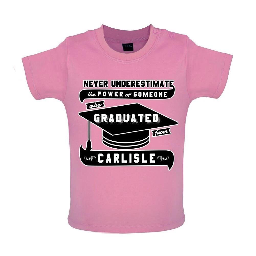 Carlisle Graduate - Kids Baby Kids Boys Girls Unisex T-Shirt / Bodysuit - Graduate Diploma University Student 150