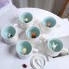 Cană ceramică animal 3D nouă creativă Cană Cana cafea Drăguț Desen animat Cană Crăciun Cană
