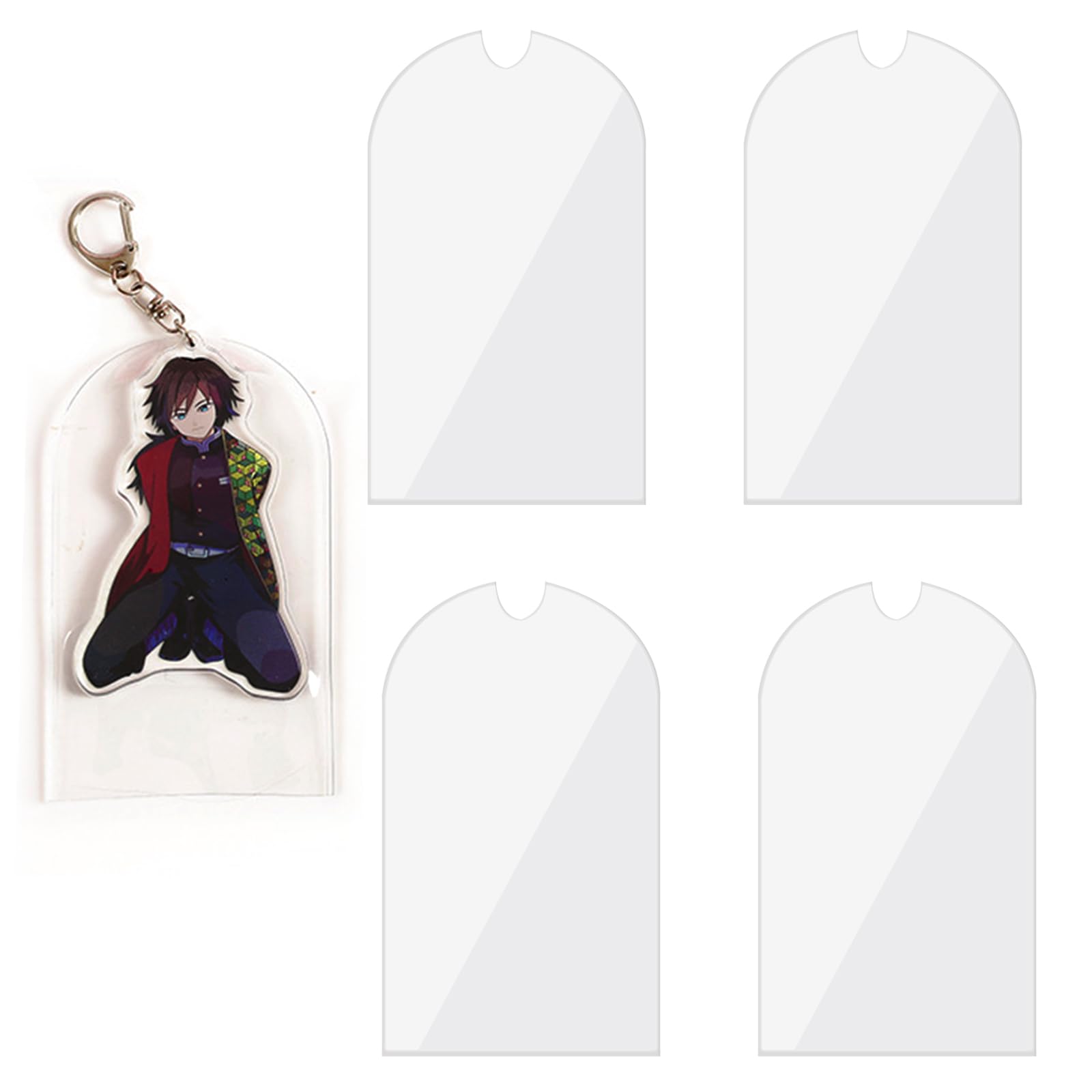

[VitalBloom] Acrylic keychain cover 11x6.5 with protective sheet Original design 11cm x 6.5cm