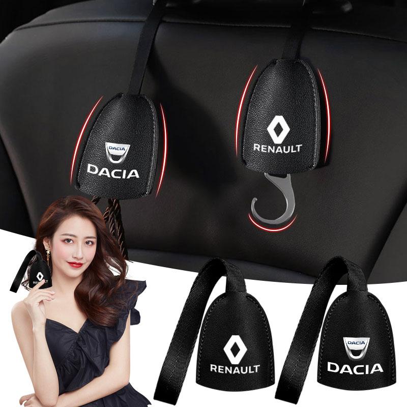 Auto Interior Organizers Hooks Car Back Seat Hook Headrest Hanger For Renault Dacia Laguna 2 3 Coupe Modus Kadjar Captur Megane 1 2 3 4 CC