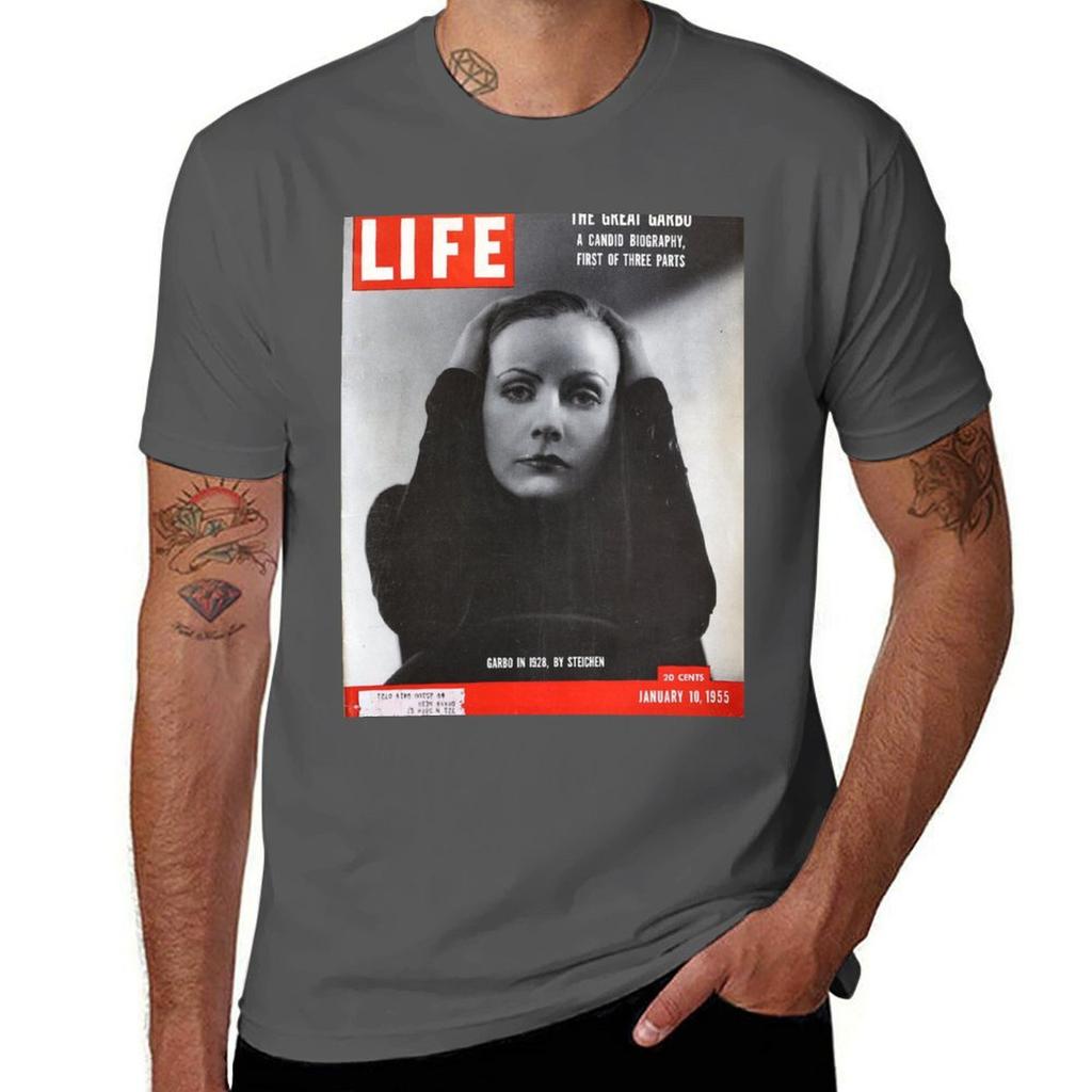 Life The Great Garbo Tshirt Quick Dry Training Short Sleeve Tee
