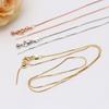 Diy Handmade 14K Bag Gold Color Retention, Chain Universal Chain Adjustment Box Chain Copper Plated Color Retention Necklace