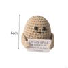 Funny Knitted Doll Novelty Potato Gift Inspired Toy for Party Bedroom Office Coffee