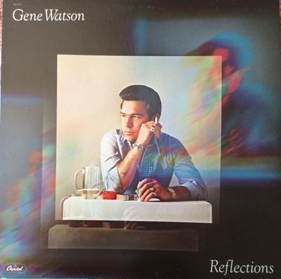 LP Record GENE WATSON - Reflections EST11805 Capitol Records 1978 UK Folk Used