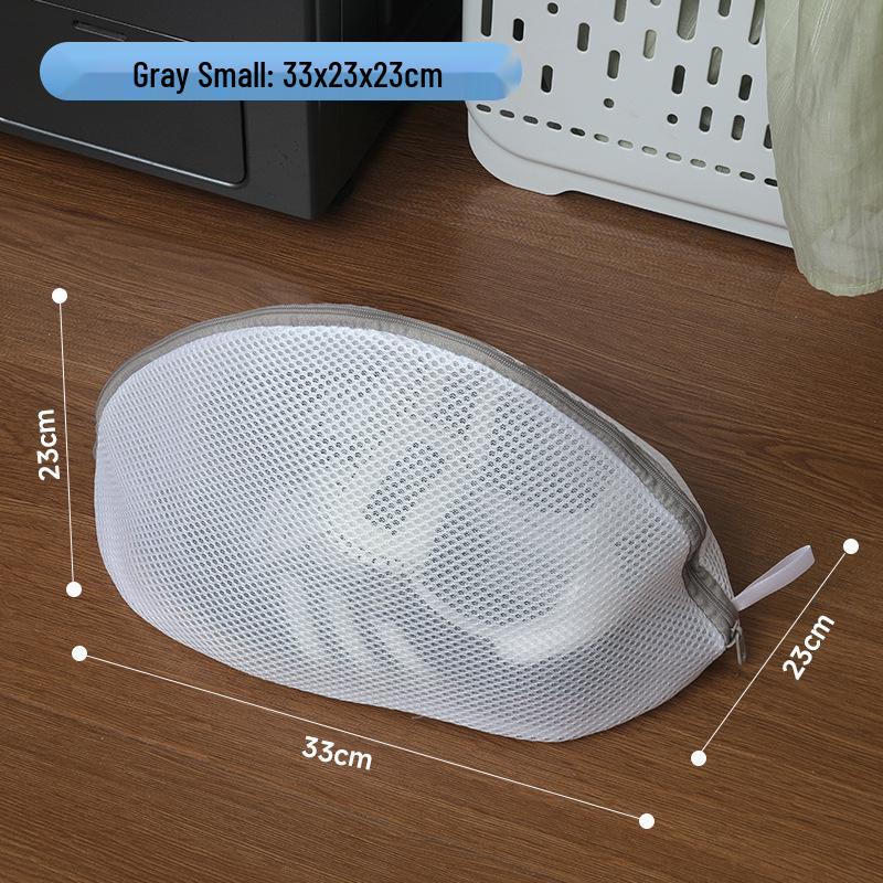 Machine Washable Polyester Shoe Washing Bag – Anti-Deformation Protective Design for Easy Shoe Cleaning