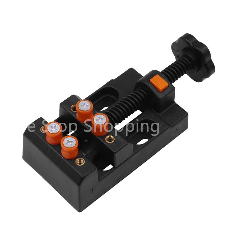 DIY Sculpture Craft Carving Tool Universal Jaw Bench Mini Drill Clamp Fixing Vise Parts Watch Jewelry Small Table Press