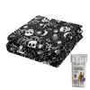 DIY Coloring Blanket Washable Color Your Own Blanket Fuzzy Velvet Creative Art Project for Holiday Arts Crafts Activity Party