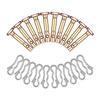 738-04124A and 714-04040 10 Pairs of Shear Pins and Cotters Pins Replacement
