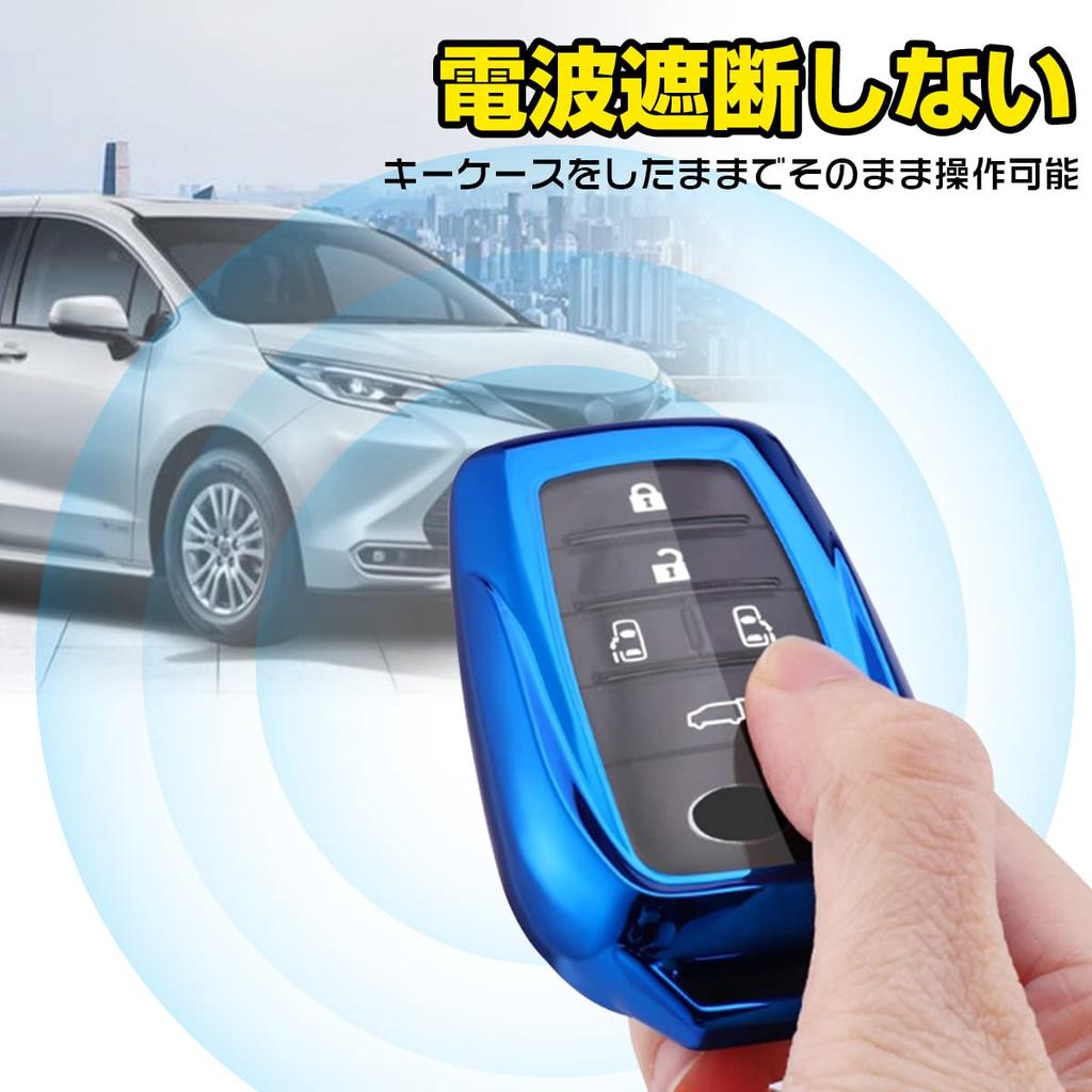 Exclusive for the late Alphard 30 series Alphard Vellfire 30 series late early Toyota smart key case key holder key cover business exclusive dustproof