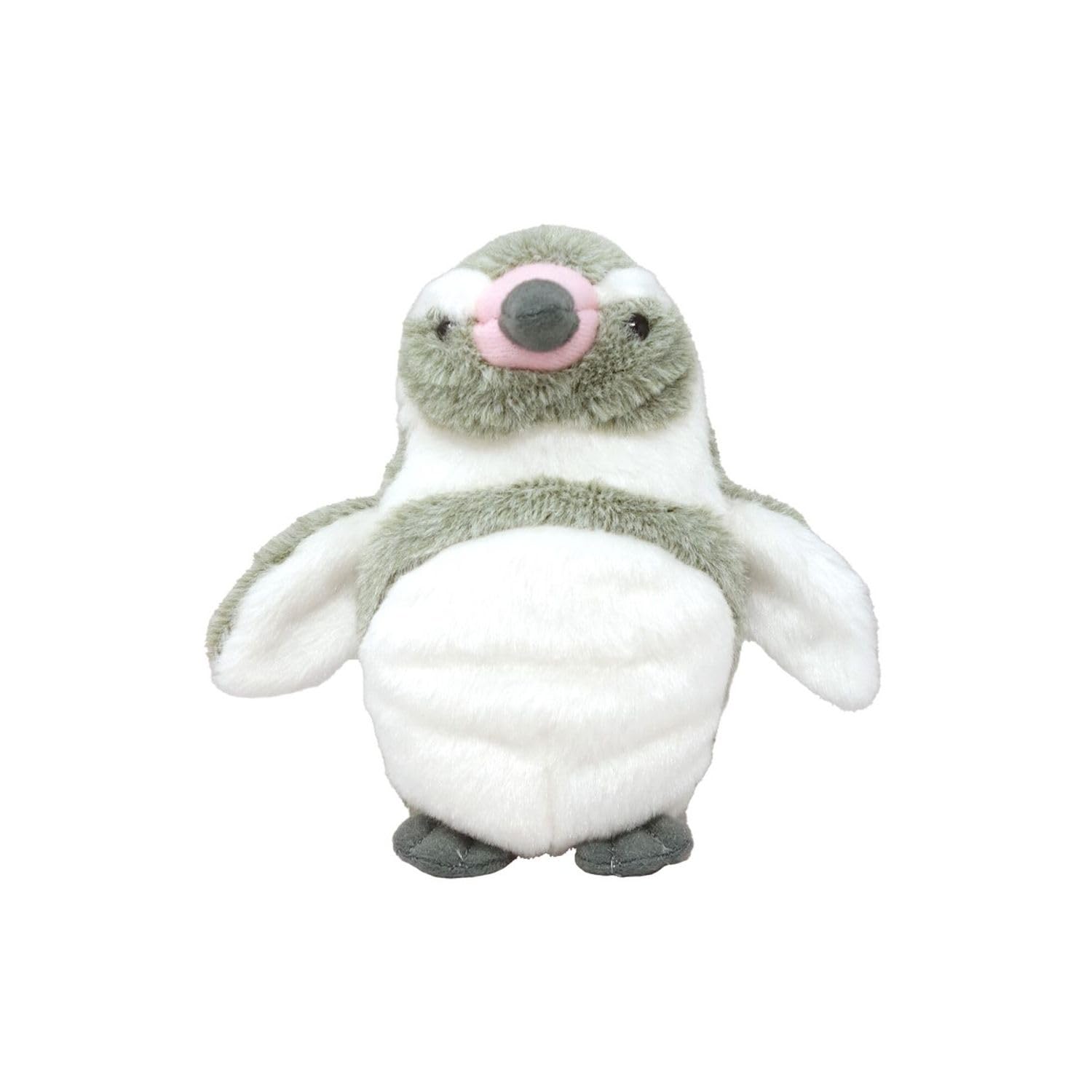 

Naitou Design Underwater Walk Pochamaru Penguin Series Plush Toy, Small, Gray Penguin, Standing Pose, Approximately 17cm Long
